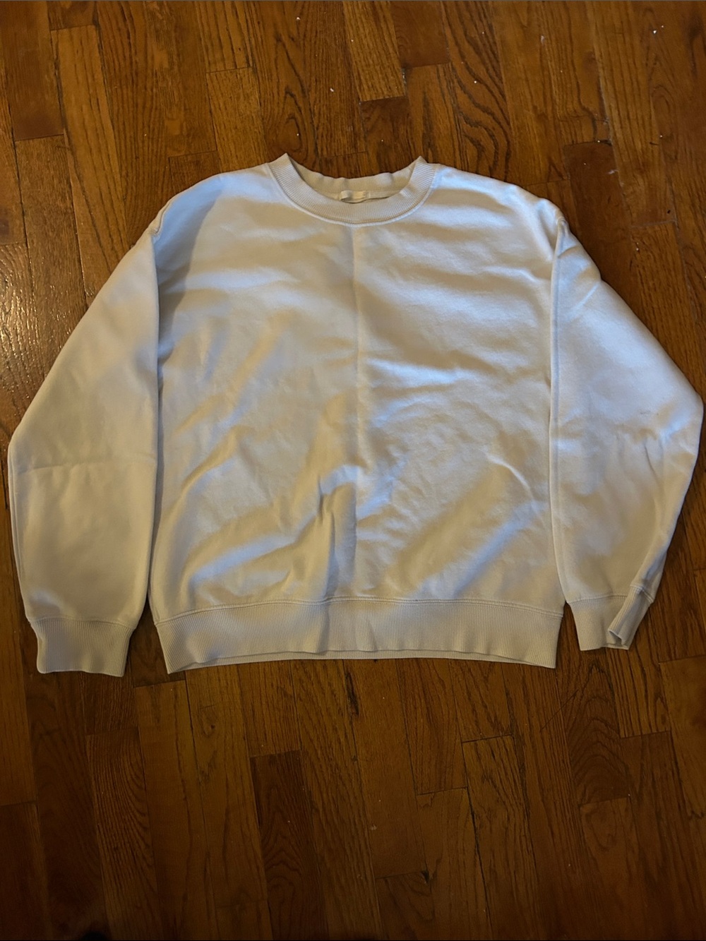 Classic women's Crewneck Sweatshirt - White